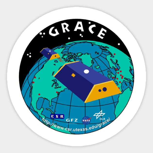 GRACE Program Logo Sticker by Spacestuffplus